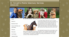 Desktop Screenshot of horvathmobilevet.com